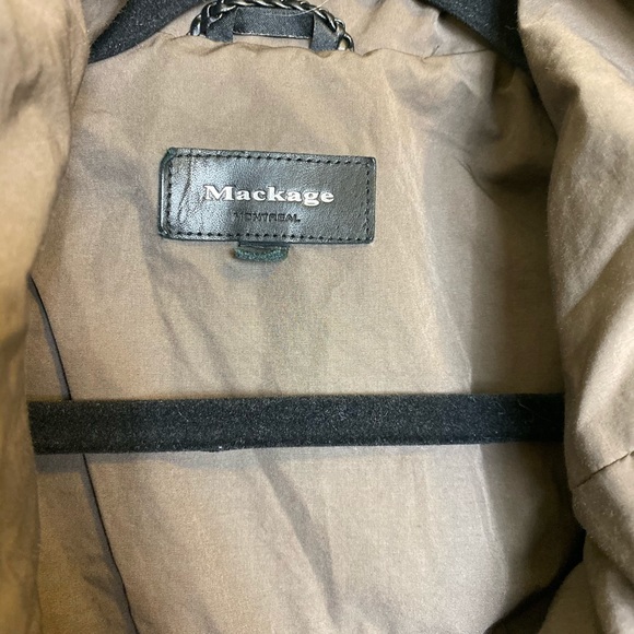 Mackage Malka Trench Coat Double Breasted XS - Picture 4 of 8